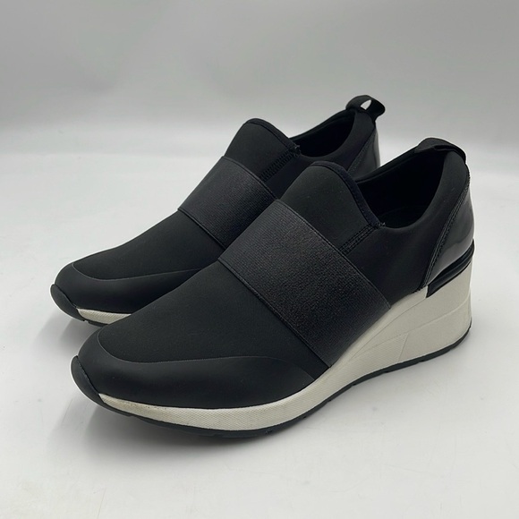 Aldo Allie Black Slip On Sneakers - Picture 1 of 8